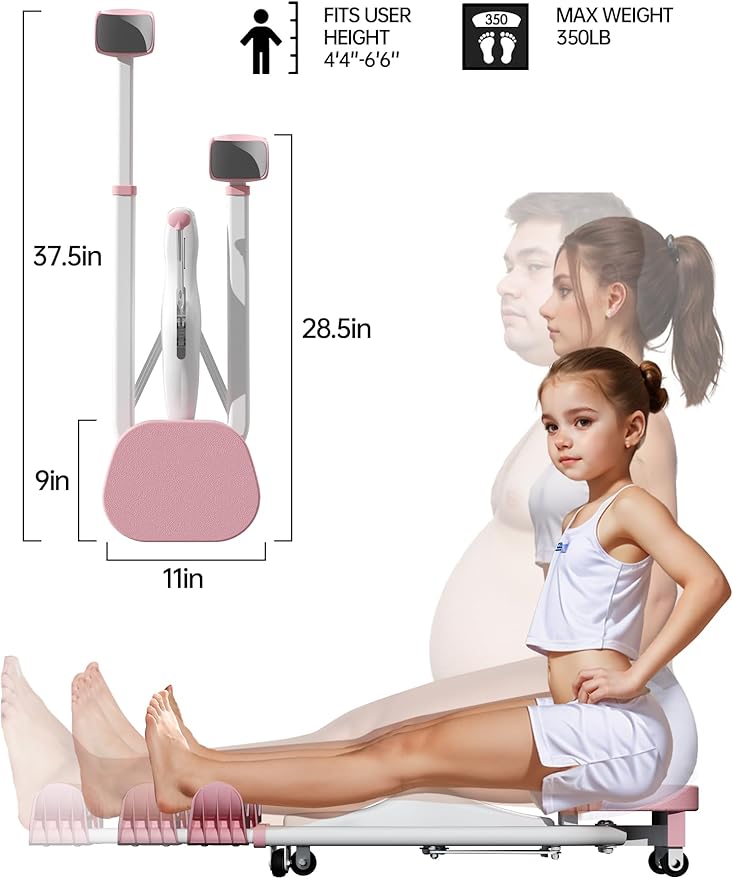 Split Machine, Leg Stretcher Machine to Improve Flexibility and Quality of Stretching, Equipment Suitable for Ballet, Cheerleading Dance, Gymnastics and Other Sports - Bloomnest
