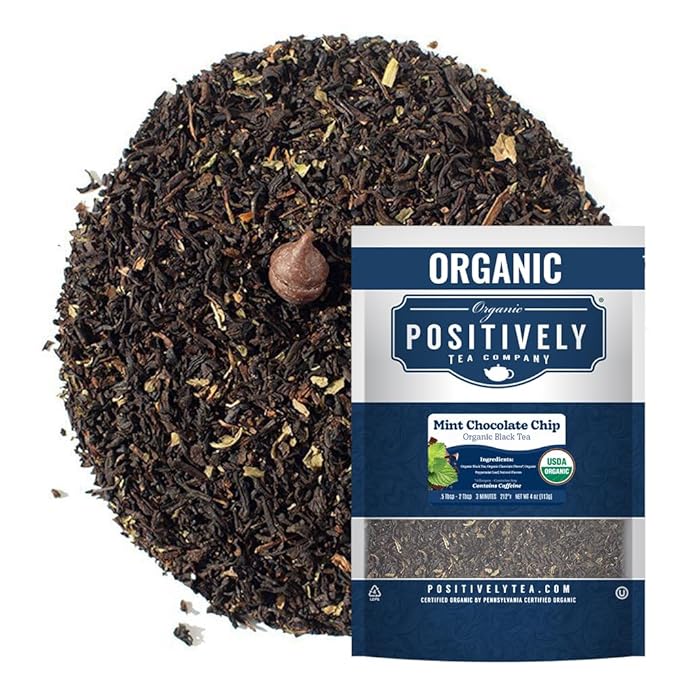 Organic Positively Tea Company, Nilgiri FBOP Black Tea, Loose Leaf, 4 Ounce - Bloomnest