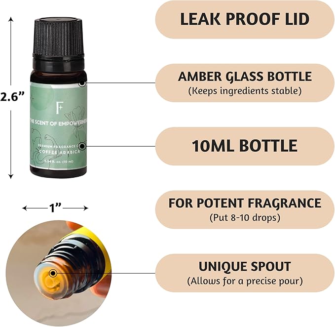 Folkulture Essential Oils for Diffuser for Home | Set of 6 Essential Oil Set | Essential Oil for Candle Making | Essential Oils for Soap Making - Frankincense, Lavender Oils for Relaxation - Bloomnest