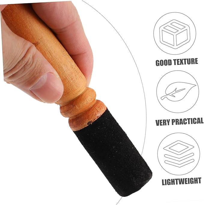 Beaupretty Singing Bowl Mallet Stick for Meditation Nepalese Buddha Striker for Sound Healing and Relaxation Durable PU Material Creates Melodious Sound - Bloomnest
