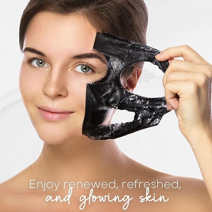 Charcoal & Tea Tree Peel-Off Face Mask - Blackhead Remover, Acne Treatment, Unclogs Pores, Deep Cleansing - Dermatologist Tested Korean Skincare, Clean Beauty, Cruelty-Free - 6.7 Fl oz - Bloomnest