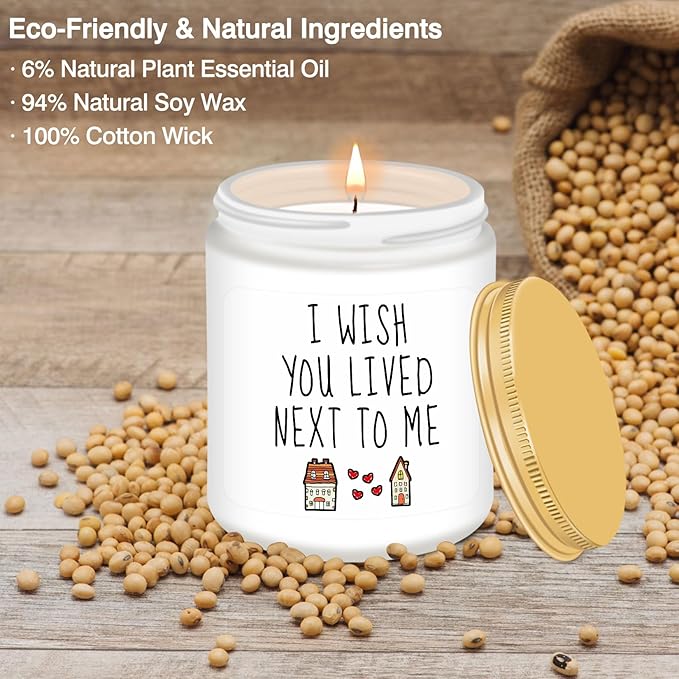 Homsolver Gifts for Women, Birthday Gifts for Women, Christmas Stocking Stuffers Unique Friendship Gift for Best Friend Birthday, Her, BFF, Sisters, Besties, Mom - Funny Lavender Scented Candles - Bloomnest