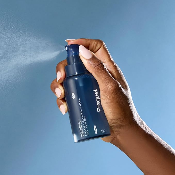 Prequel Skin Multi-Quench Hydration Mist – Moisturizing Face Spray with Plumping PGA Complex, Glycerin, Aloe & More – Hydrating Facial Spray with Niacinamide for Smoother Skin – Fine Mist Humectant - Bloomnest