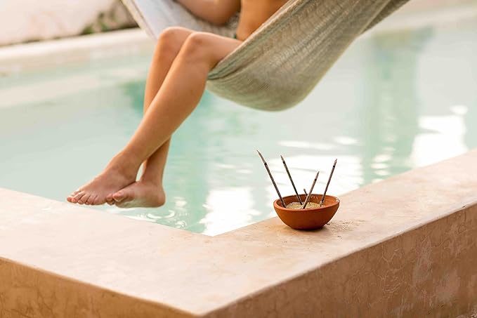 Authentic 100% White Copal Incense Sticks - Thick, Natural Mayan Resin for Spiritual Practices, Meditation, Yoga, Cleansing, Relaxation - Smooth Burning, Long Lasting, Handmade in Mexico - 120 Sticks