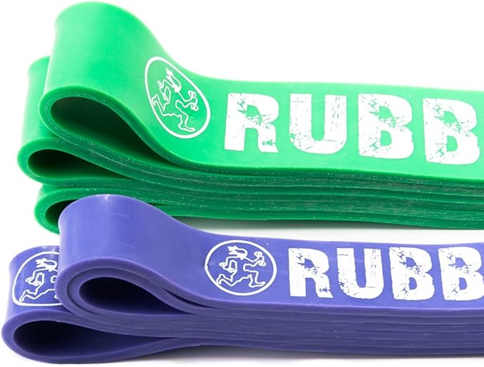 Rubberbanditz Combo Pull Up Assist Bands | Heavy Duty Resistance Exercise Bands for Powerlifting, Mobility, and Stretching | Resistance Bands for Working Out - Bloomnest