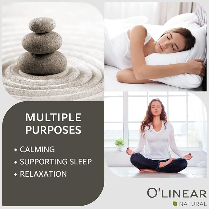 Pure Lavender Essential Oil by O'linear - Tension Relief Oil for Diffuser & Humidifier - Perfect Bedroom Essential for Deep Dreams - Lavender Scented Aromatherapy Oil Candle Making 3.4 FL Oz - Bloomnest