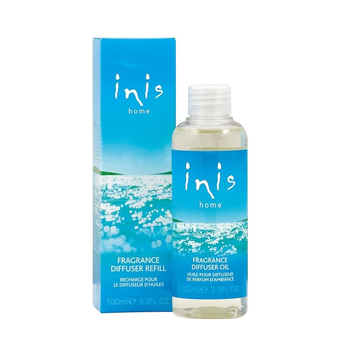 Inis the Energy of the Sea Reed Diffuser Oil Refill - Ocean Fresh Fragrance for Home - 3.3 Fluid Ounce - Bloomnest