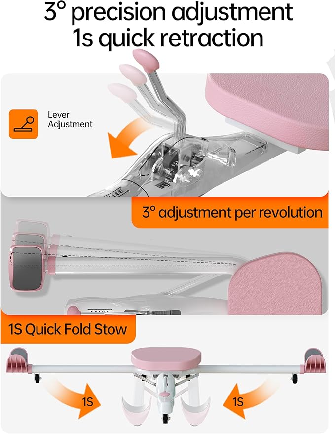 Split Machine, Leg Stretcher Machine to Improve Flexibility and Quality of Stretching, Equipment Suitable for Ballet, Cheerleading Dance, Gymnastics and Other Sports - Bloomnest