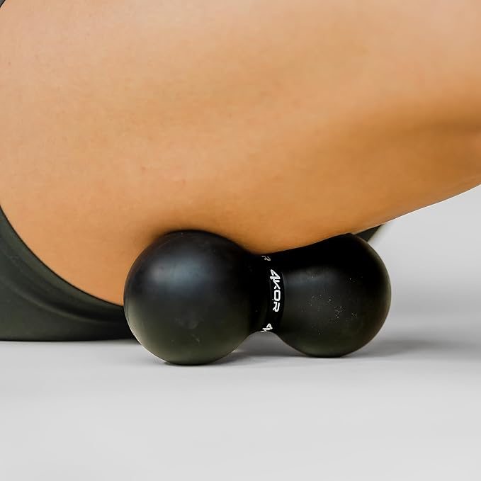 4KOR Massage Balls for Trigger Point Therapy - Myofascial Release Ball - Muscle Relief for Back, Neck, Shoulder, Foot Pain - Fitness Massage Balls for Mobility - Deep Tissue Release Ball - Bloomnest