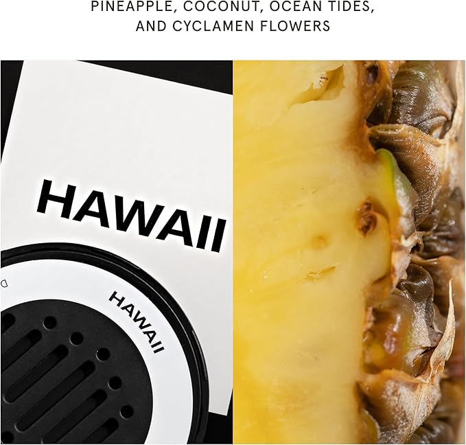 Pura and Homesick - Fragrance for Pura Car Diffuser - Clean & Safe Luxury Diffuser Scent - Long-Lasting Fragrance for 30 Days of Aroma - Hawaii - Bloomnest