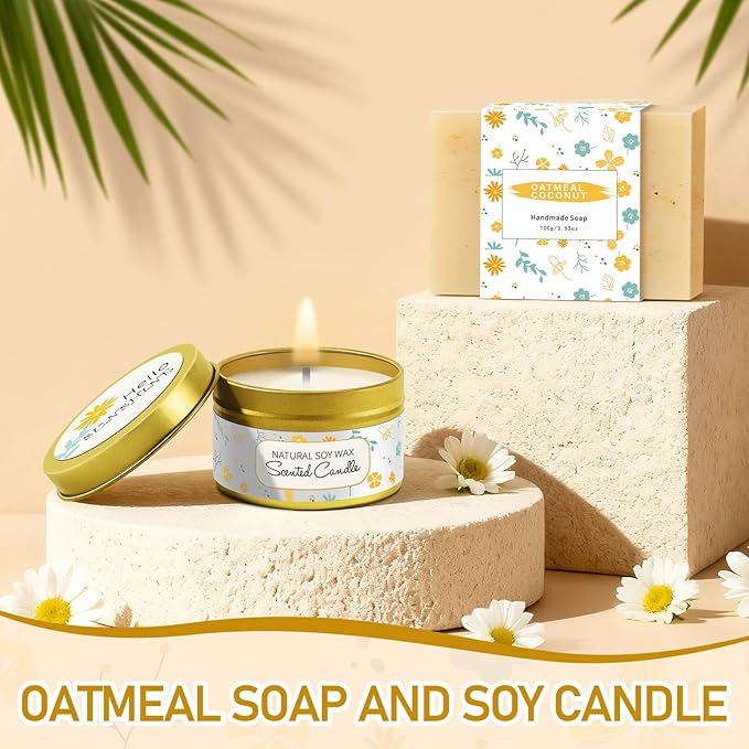 Self Care Gifts for Women Gift Baskets，Sending Sunshine Thinking of You Care Package Spa Gift Sets, Birthday Christmas Gifts for Women Best Friends Mom Sister Wife Grandma Her - Ivory