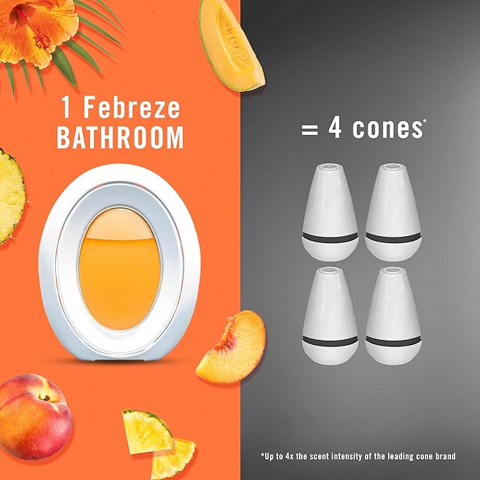 Febreze Small Spaces Air Freshener, Odor-Fighting, Plug In Alternative, Air Fresheners for Home and Bathroom and Kitchen, Closet Air Fresheners, Hawaiian Aloha Scent, 2 Count - Bloomnest