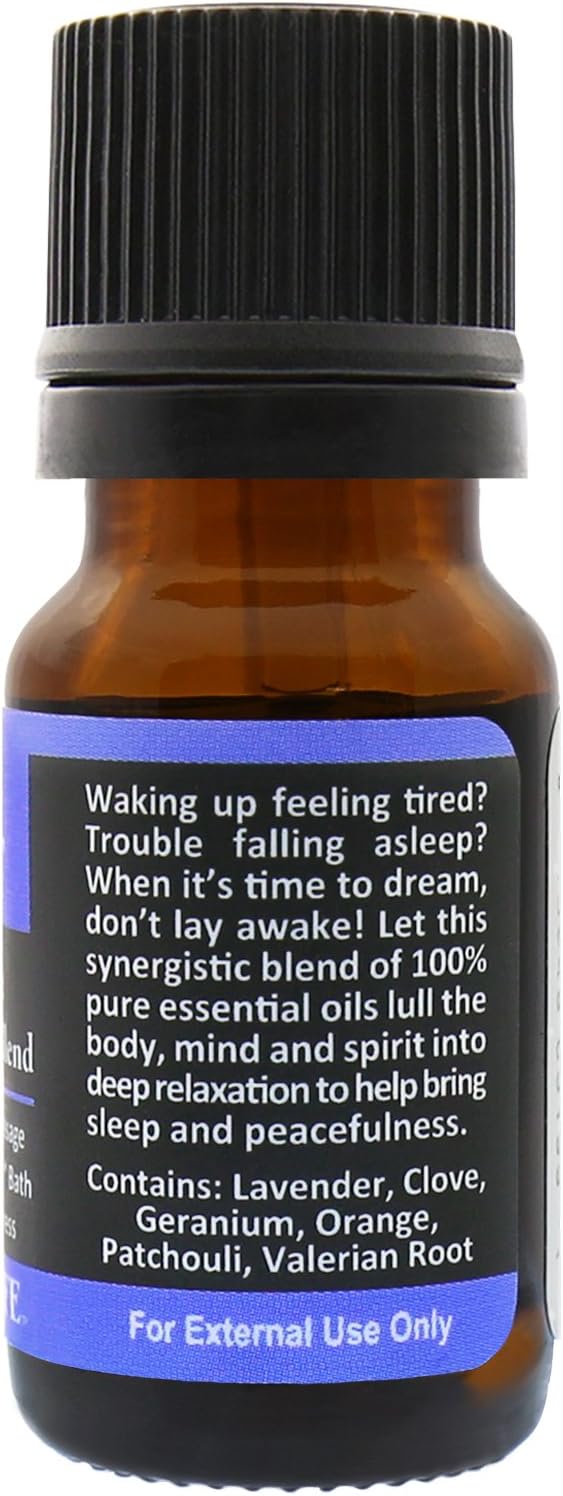 Plantlife Sleep Tight Aromatherapy Essential Oil Blend - Straight from The Plant 100% Pure Therapeutic Grade - No Additives or Fillers - Made in California 10 ml - Bloomnest