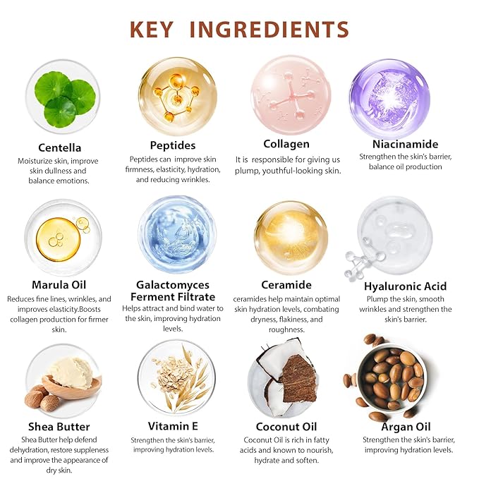 Coconut 23 Pcs Facial Skin Care Kit For Women & Men, Self-Care Gift Set, Spa Relaxation Kit, Face Sheet Mask, Serum, Clay Mask, Birthday, Christmas, Valentines, Mother Day, Dad, All Occasion Present - Bloomnest