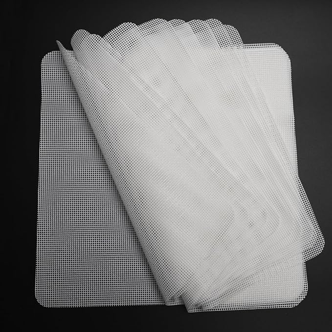 Mesh Silicone Dehydrator Sheets, 11x11 in 10 Pcs/Sets for Food Dehydrator & Freeze Dryer (11x11 INCH Mesh Silicone Dehtdrator Sheet) - Bloomnest