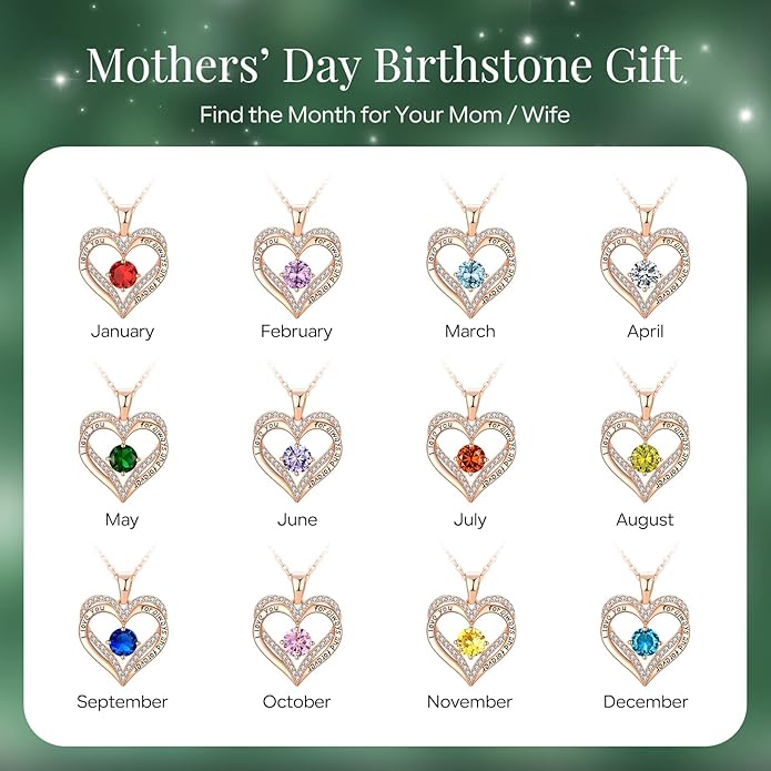 18K Rose Gold Necklaces for Women Birthday Gifts for Women Jewelry for Women Birthday Gifts for Wife Girlfriend Daughter Wife Birthday Gifts for Anniversary Mothers Day Christmas Valentines Gifts - Bloomnest