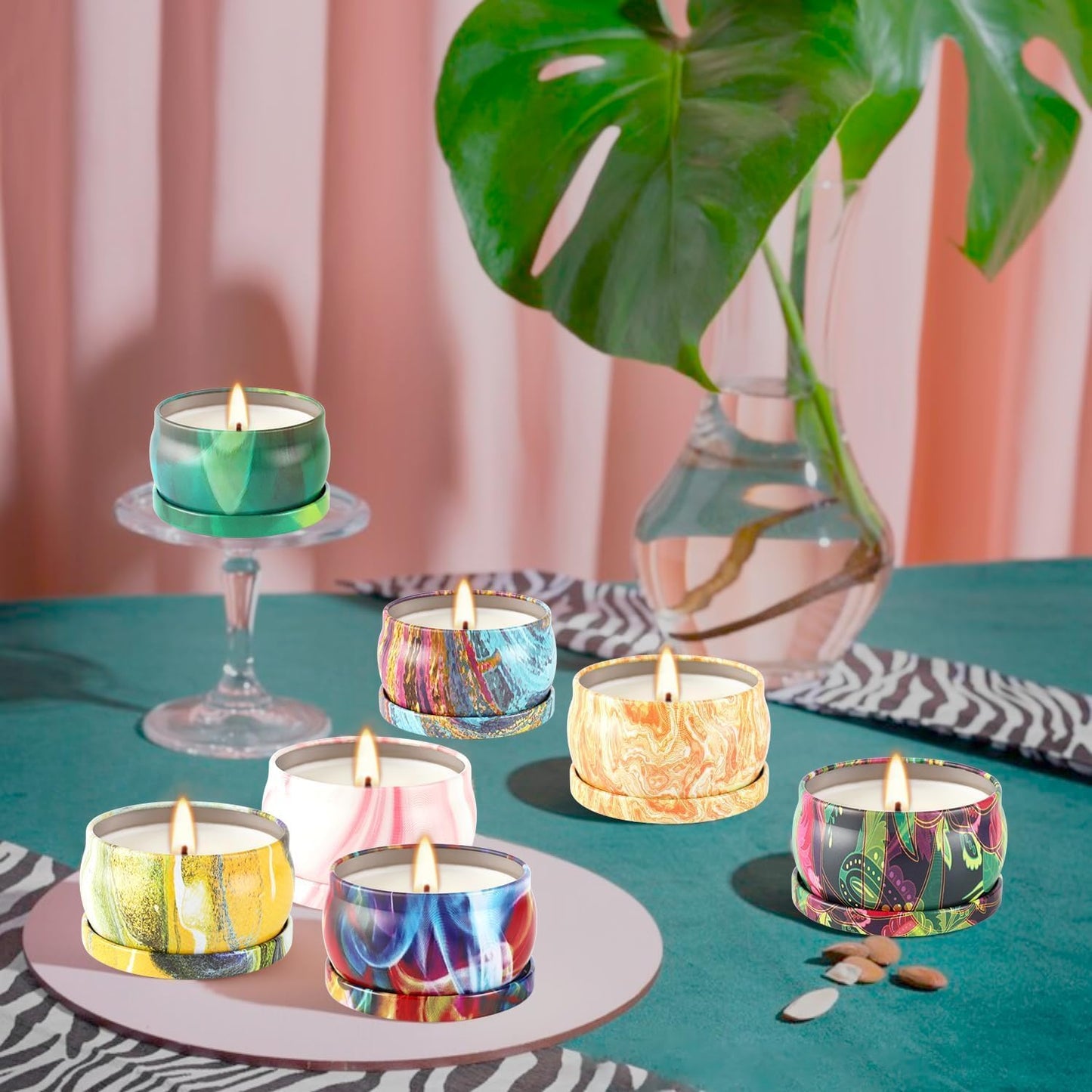 36 Pack Scented Candles,Soy Wax Travel Tin Jar Candles,Aromatherapy Candles for Home 2.5 OZ Scented Candles for Mom for Christmas Candles, Birthday, Thanksgiving, Mother's Day,Valentine'sDay