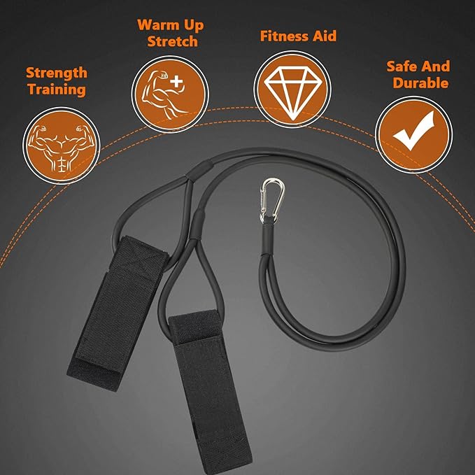 Zomiboo Baseball Bands Sports Resistance Exercise Bands Arm Strength Training Softball Baseball Pitching Training Workout Equipment for Youth Adult - Bloomnest