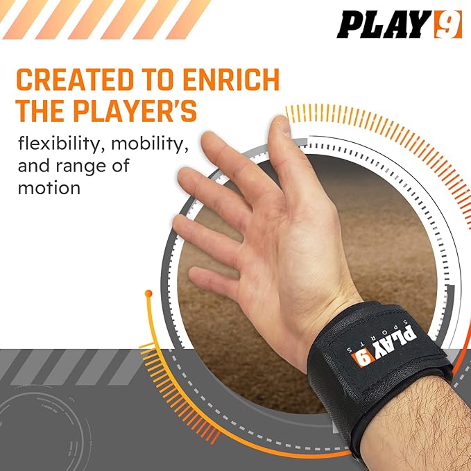 Play 9 Sports Resistance Exercise Bands Baseball Activation Elastic Training Athletes Equipment Bands - Bloomnest