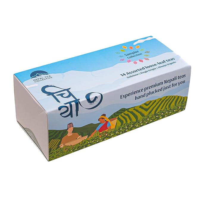 Nepal Tea Organic Loose Leaf Tea Sampler | Includes a Variety of 14 Delicious & Unique Loose Teas - Bloomnest