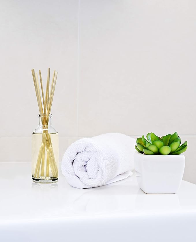 Urban Naturals Tuberose Fragrance Oil Reed Diffuser | Exotic Tuberose and Fragrant Orange Blossom | Floral Room Freshener with Reeds | Vegan. Made in The USA - Bloomnest