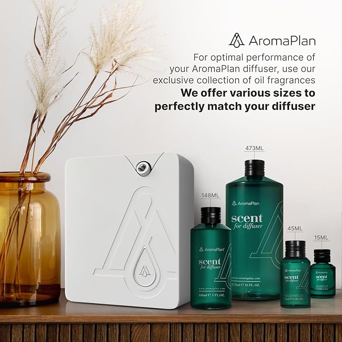 AromaPlan Smart Scent Air Machine for Home, Hotel, Spa, Office– Cold Technology, Hotel Collection Diffuser, Waterless Whole House, White - Bloomnest