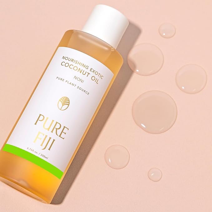 PURE FIJI Nourishing Exotic Coconut Body Oil, Noni (7.7 fl oz/230ml) - Bloomnest