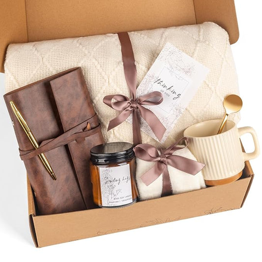 Self Care Gifts for Women, Get Well Soon Gifts Basket, Sympathy Gift Baskets，Care Package，After Surgery Feel Better Thinking of You Sending Hugs Gifts Idea for Mom Her Best Friends Sister - Bloomnest