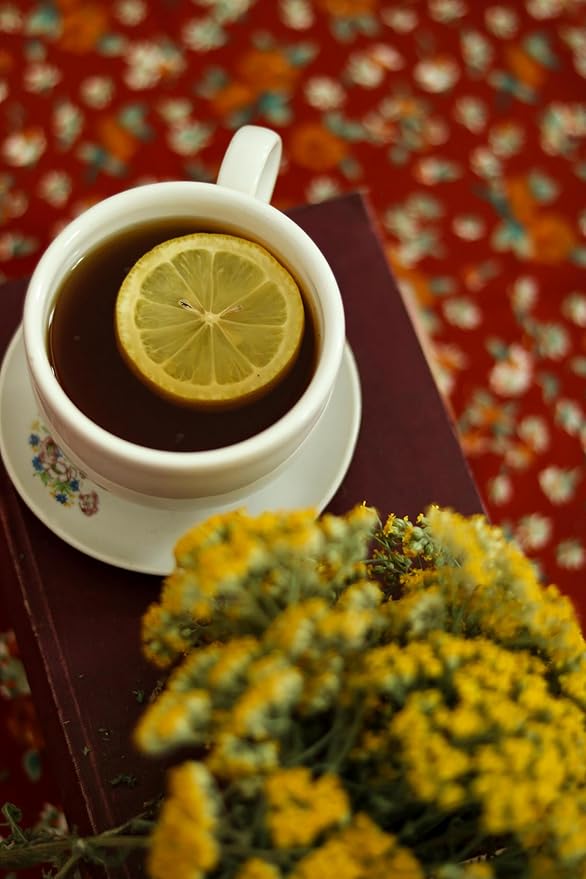 Mementa Inc Organic Wooden Tea Chest - 60 Tea Bags Individually Wrapped : Assorted Tea Variety Pack containing Black, Green, and Herbal caffeine-free teas : Tea Sampler Tea Set - Bloomnest