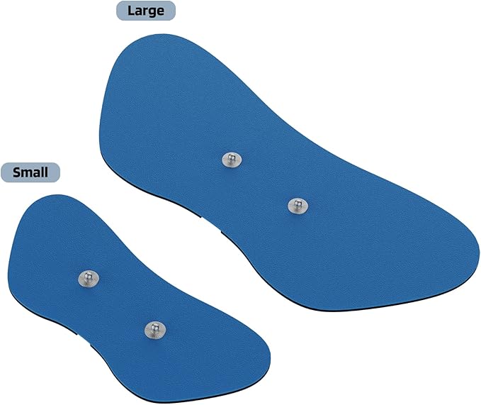 Soterix PainX TENS Unit Electrode Gel Pad Refills - 1 Pack of 6 Pads (Large) - Muscle Stimulator Relaxer Wireless Pads for Relief on Knee, Back, Neck SoterixMedical