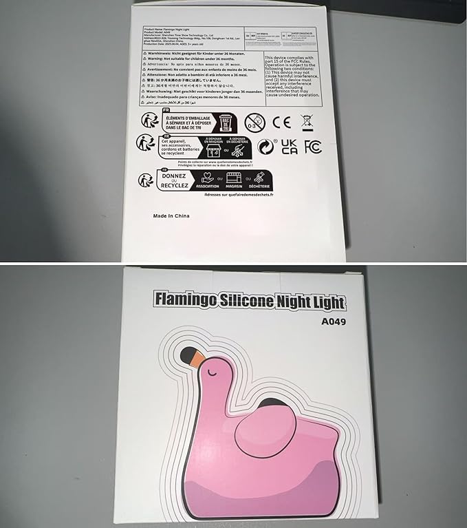 Flamingo Night Light for Kids,Pink Flamingo Gift, Silicone LED Squishy Animal Lamp,Dimmable/Timer Nursery Nightlight for Baby, Rechargeable Touch Bedside Lamp, Bedroom/Dorm Decor,Girls Gifts - Bloomnest
