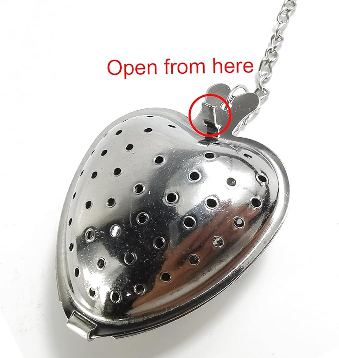 TIHOOD 15PCS Tea Strainer Stainless Steel Mesh Tea Ball Infuser Premium Tea Filter Tea Interval Diffuser with Extended Chain Hook for Loose Leaf Tea and Spices & Seasonings - Bloomnest