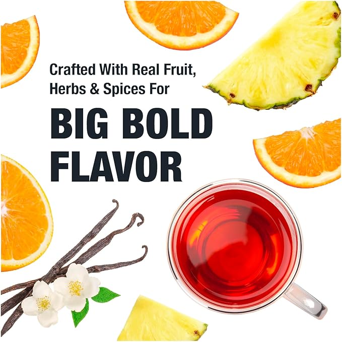 Tiesta Tea - Orange Dream Float Tea, Loose Leaf, Orange Cream Herbal Tea, Premium Caffeine-Free Tea Blend, Make Hot or Iced & Up to 25 Cups, 2.5 oz Resealable Pouch - Bloomnest