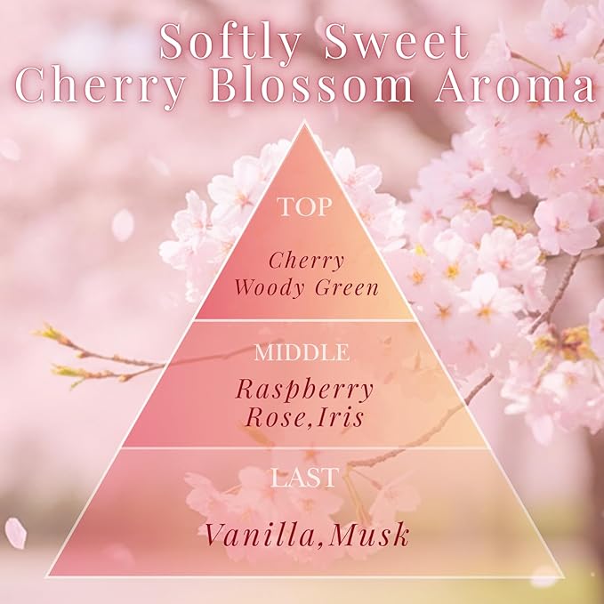 Sakura CherryBlossoms Premium Japanese Incense Sticks 60sticks Coreless Low Smoke Natural Charcoal Free Non Toxic Kyoto Aroma Aromatherapy Meditation Calming Stress Relief Relaxation TOMORI VECTillJapan-TOMORIofficial-