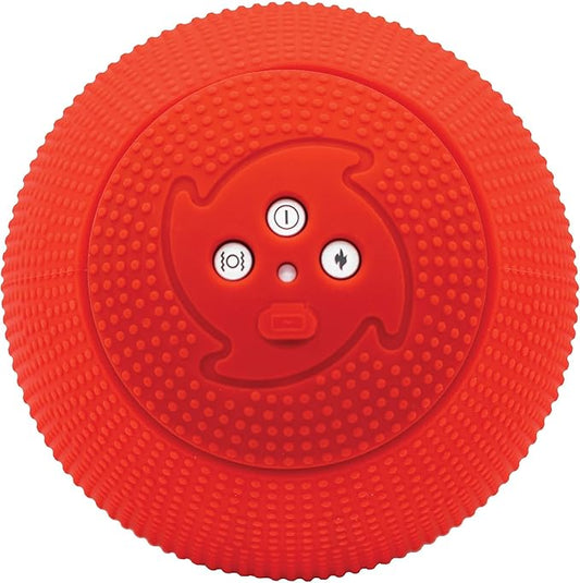 MyoStorm Heating Vibrating Massage Ball Roller for Deep Tissue Muscle Recovery Therapy and Pain Relief w/Heat + 4 Speed Vibration - Bloomnest
