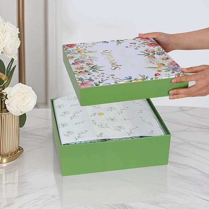 Valentines Day Gifts for Her - Romantic Spa Care Package & Self Care Gift Basket for Women, Wife, Girlfriend - Relaxation, Pampering, Thinking of You, Birthday Gift Box