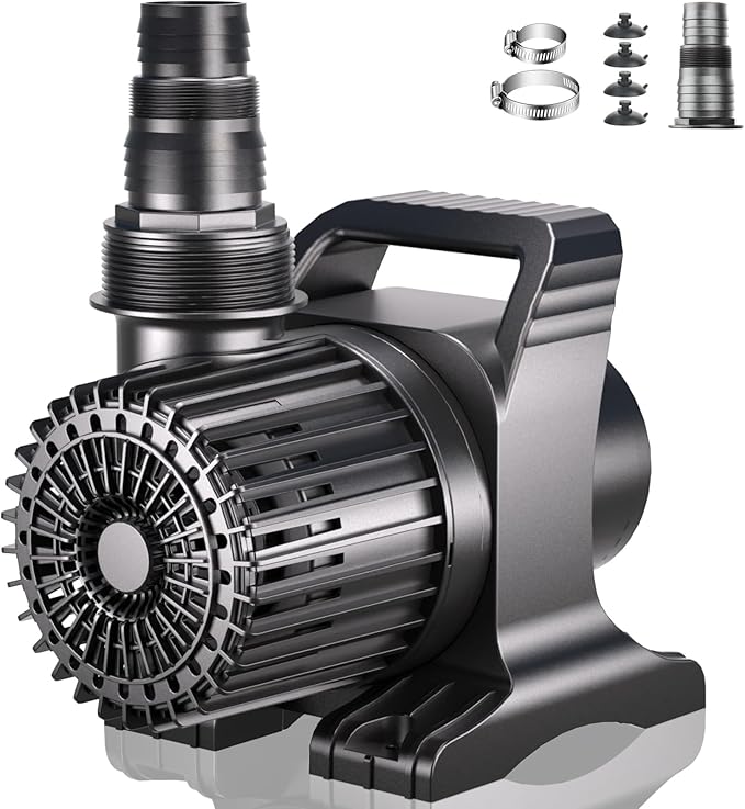 WaterRebirth (14000GPH, UL Listed) PS- High Flow Submersible Water Pond Pump - Water Aquarium Fountain Pump - Aquarium,UL listed (14000GPH-1100W) - Bloomnest