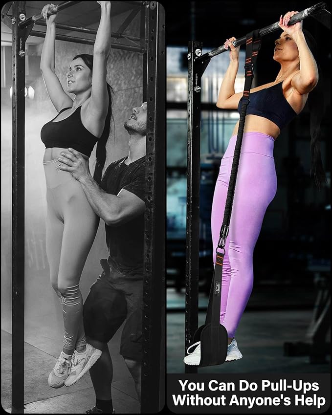 Resistance Bands, Exercise Bands, Resistance Bands for Working Out, Pull Up Assistance Bands, Work Out Bands with Handles for Men and Women Fitness, Strength Training Equipment - Bloomnest