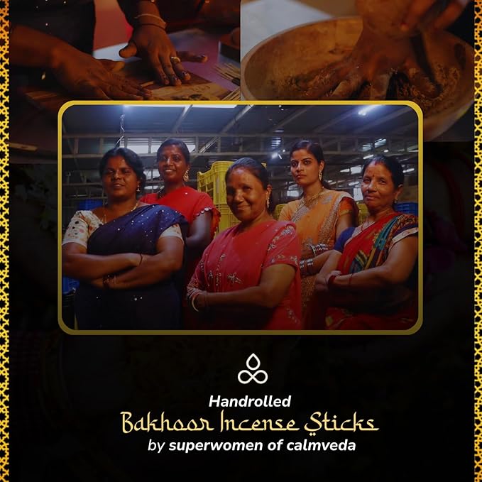 Arabian Oud Bakhoor Incense Sticks - بخور اماراتي (3 Variants, 40+ Incense) Deep Warm Arabic Incenses Like Al Nasaem, Hoor Alain & Al Raheeb Oud Bukhoor | Perfect Islamic Gifts or Eid Gifts CalmvedaIncenseAromatherapy