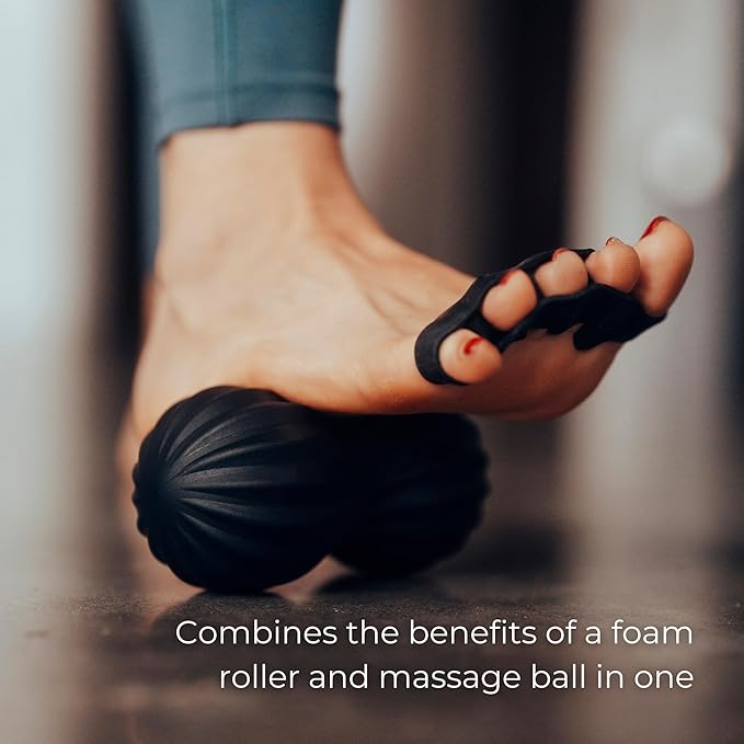 EI8HTBALL - Foot Roller for Plantar Fasciitis, Myofascial Release, Peanut Massage Ball for feet and Overall Body - Bloomnest