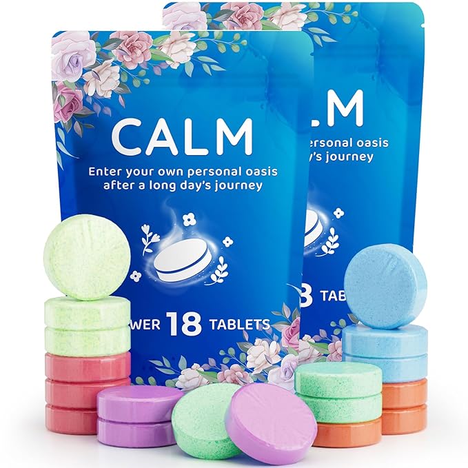 36-Pack Shower Steamers Aromatherapy, Shower Bath Bombs with Individually Wrapped, Variety Shower Tablets, Valentines Day Gifts for Her and Him, Birthday Presents for Women(2 Sets) - Bloomnest
