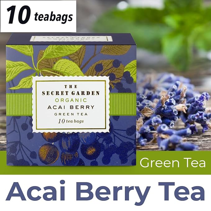 Premium Organic Holiday Tea Bag Sampler Gift Box - 90 Bags 9 Exotic Flavors Herbal Orange Spice, Mango, Earl Grey, Pomegranate, Peach, Green, Ginger Peach, Lemon Ginger, Acai Berry - Bloomnest