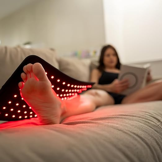 Fringe Red Light Therapy Wrap, Wireless, Has Both Red Light 660nm and Infrared Light 850nm, 360 LED Lights, Sports Recovery JoinFringe
