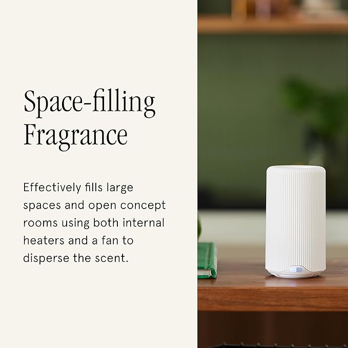 Pura Plus Smart Home Fragrance Diffuser for Large Spaces - Adjust Scent Intensity, Set Schedules & Timers, and More in Pura App - Fragrances Sold Separately - White - Bloomnest