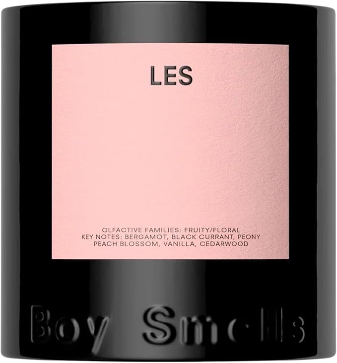 Boy Smells Les Scented Candle for Men and Women, Coconut, Beeswax, & Soy Candle Blend, Aromatherapy Candles for Home, 8.5 oz Jar, 50 Hour Burn - Bloomnest