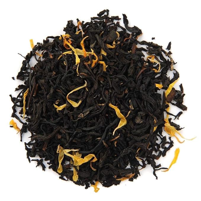 Organic Positively Tea Company, Passion Fruit Black Tea, Loose Leaf, 16 Ounce - Bloomnest