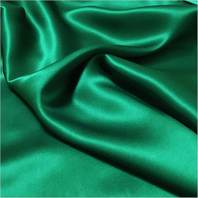 Green Silk Pillow Cases Made in USA, Oeko-TEX Certified 22 Momme Mulberry Silk Pillowcase for Hair and Skin Standard Size with Zipper, Anti Wrinkle,1 Pcs 20"x26" (Standard, Emerald) - Bloomnest