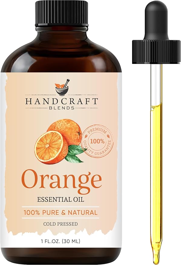 Handcraft Blends Orange Essential Oil – 1 Fl Oz – 100% Pure and Natural – Premium Grade Essential Oil for Diffuser and Aromatherapy, Skin, Massage, Candle and Soap Making Fragrance - Bloomnest