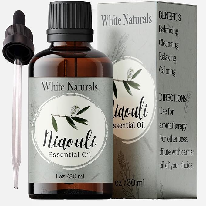Organic Niaouli Essential Oil - 100% Pure & Natural -Premium Therapeutic Grade with Premium Glass Dropper - Undiluted Natural/Homeopathic Aromatherapy Scented, Great for DIY Candle Making, Massage - Bloomnest