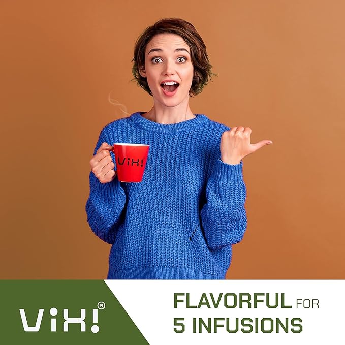VIXI Green Oolong Tea Loose Leaf, 16.00 Oz, Vietnam's Mountain Tea, Caffeinated, Dried Whole Full Large Leaves, 100% Natural from Ancient Tea Tree, Perfect for Hot and Cold Brew - Bloomnest